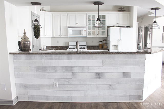 White Reclaimed Wood Trim