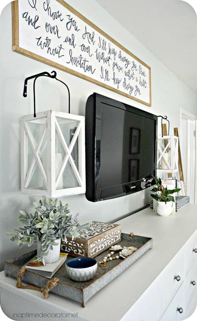 25 Best TV Wall Ideas How To Arrange A Wall With A TV Apartment Therapy