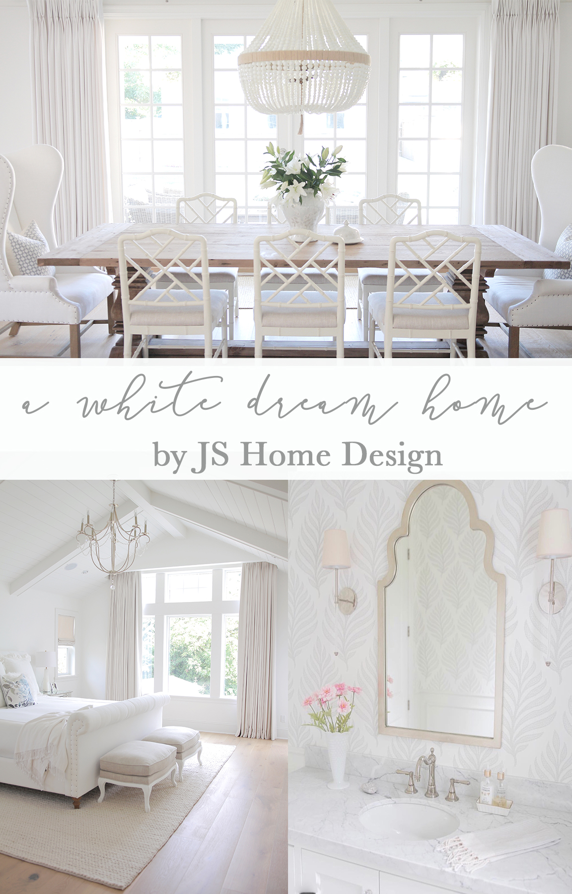 A White Dream Home by JS Home Design