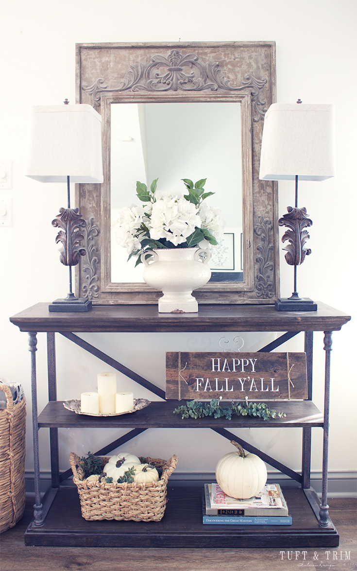 Our Neutral Fall Farmhouse. Soft & Neutral Fall Decor. 