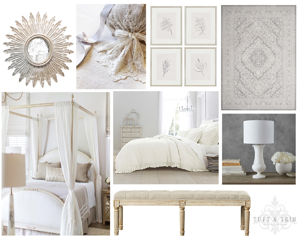 Master Bedroom Update: French Elegance/ Tuft & Trim Interior Design