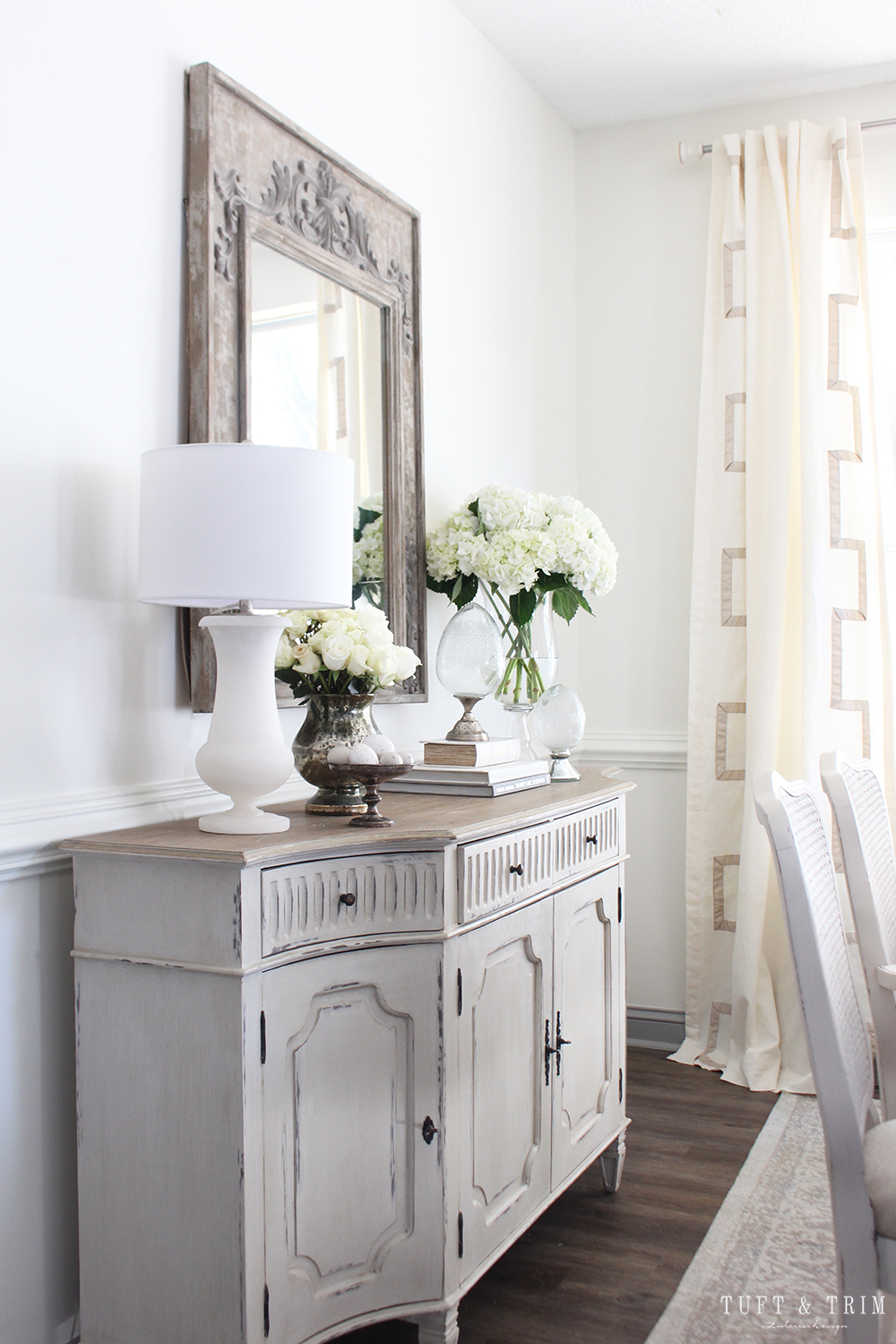 A French Country Spring Table by Tuft & Trim Interior Design. Shop the look at tuftandtrim.com