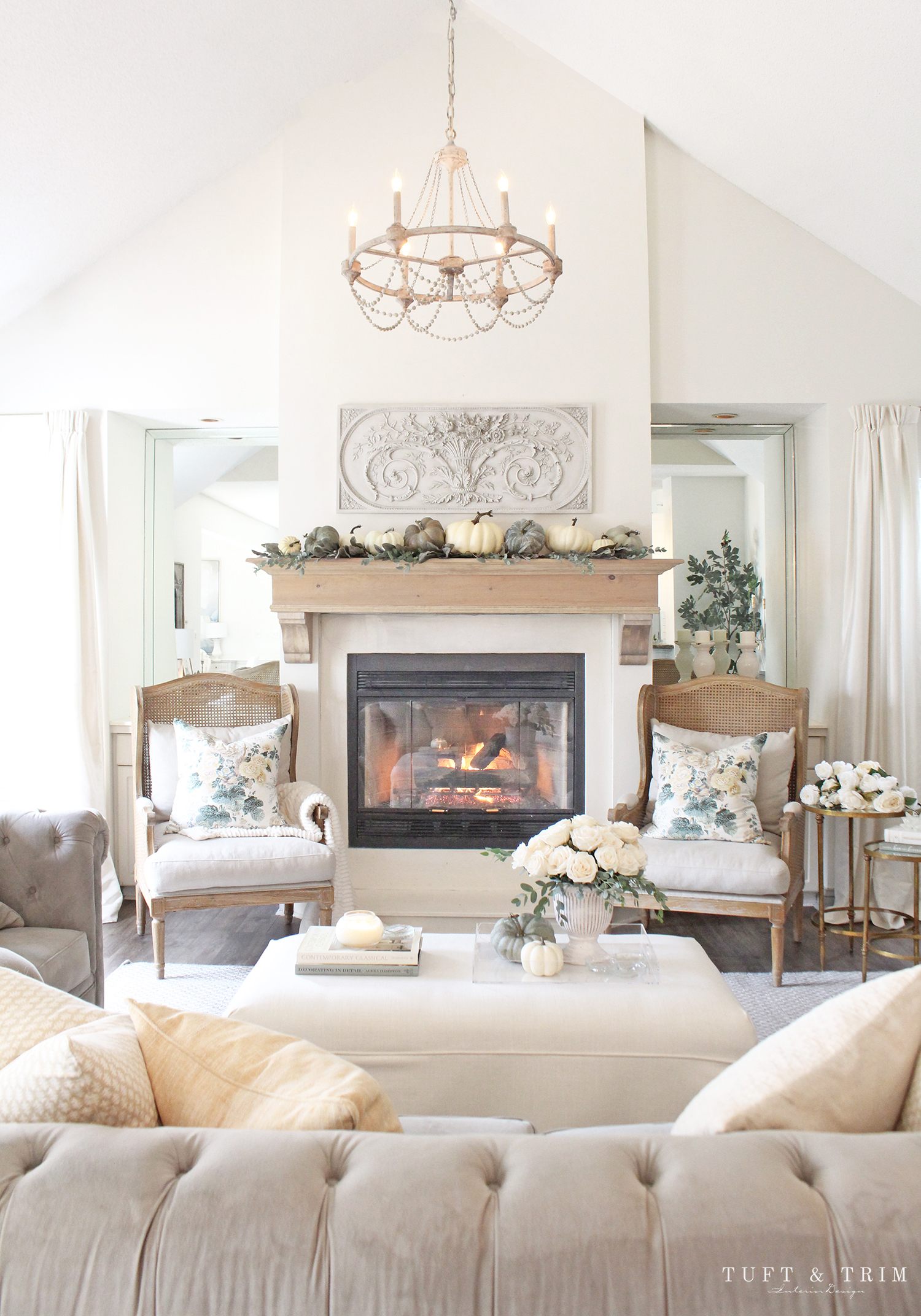 Effortless Autumn Home Decorating Ideas with Tuft & Trim Interior Design