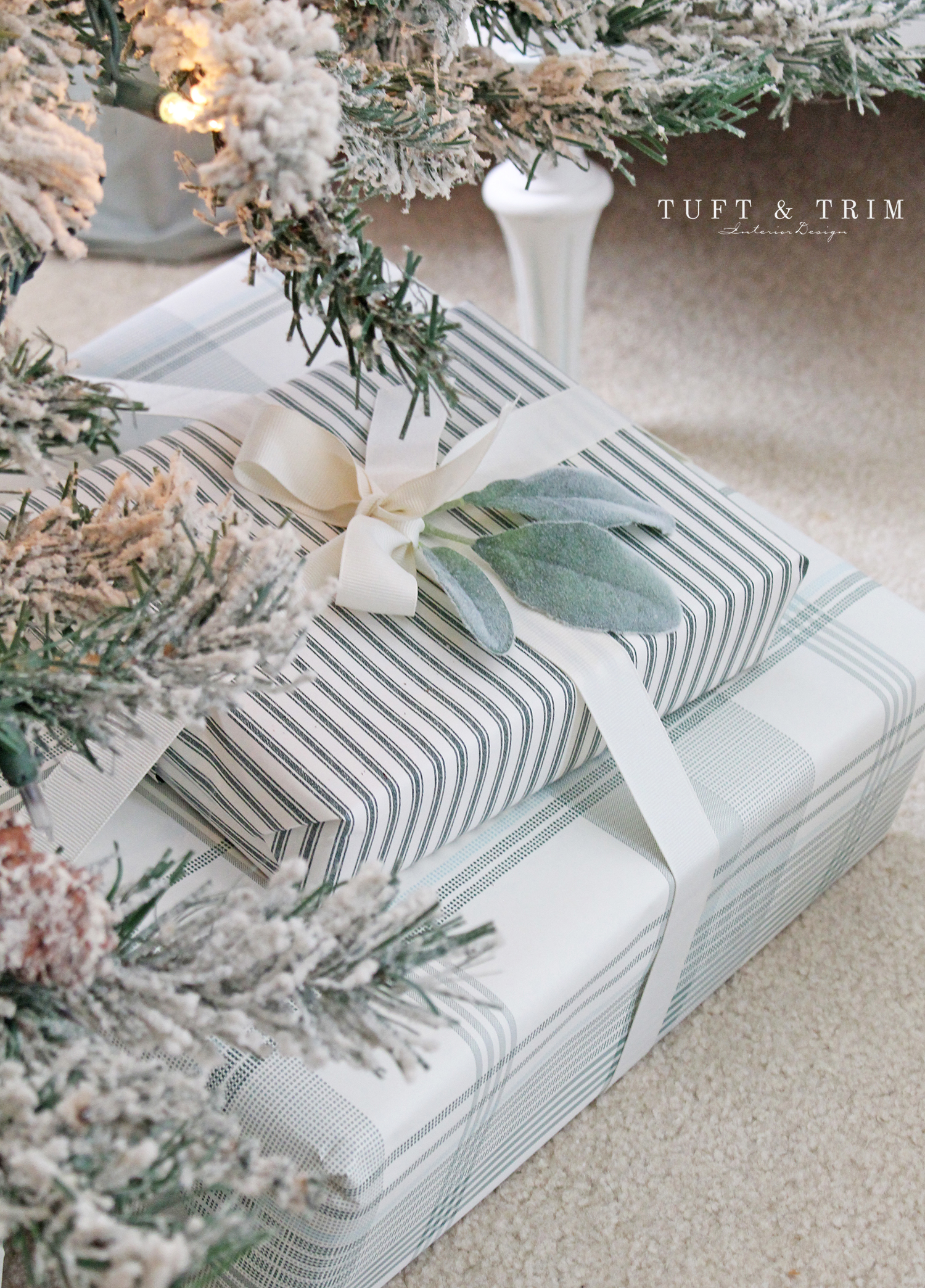 Classic & Chic Holiday Bedroom by Tuft & Trim Interior Design