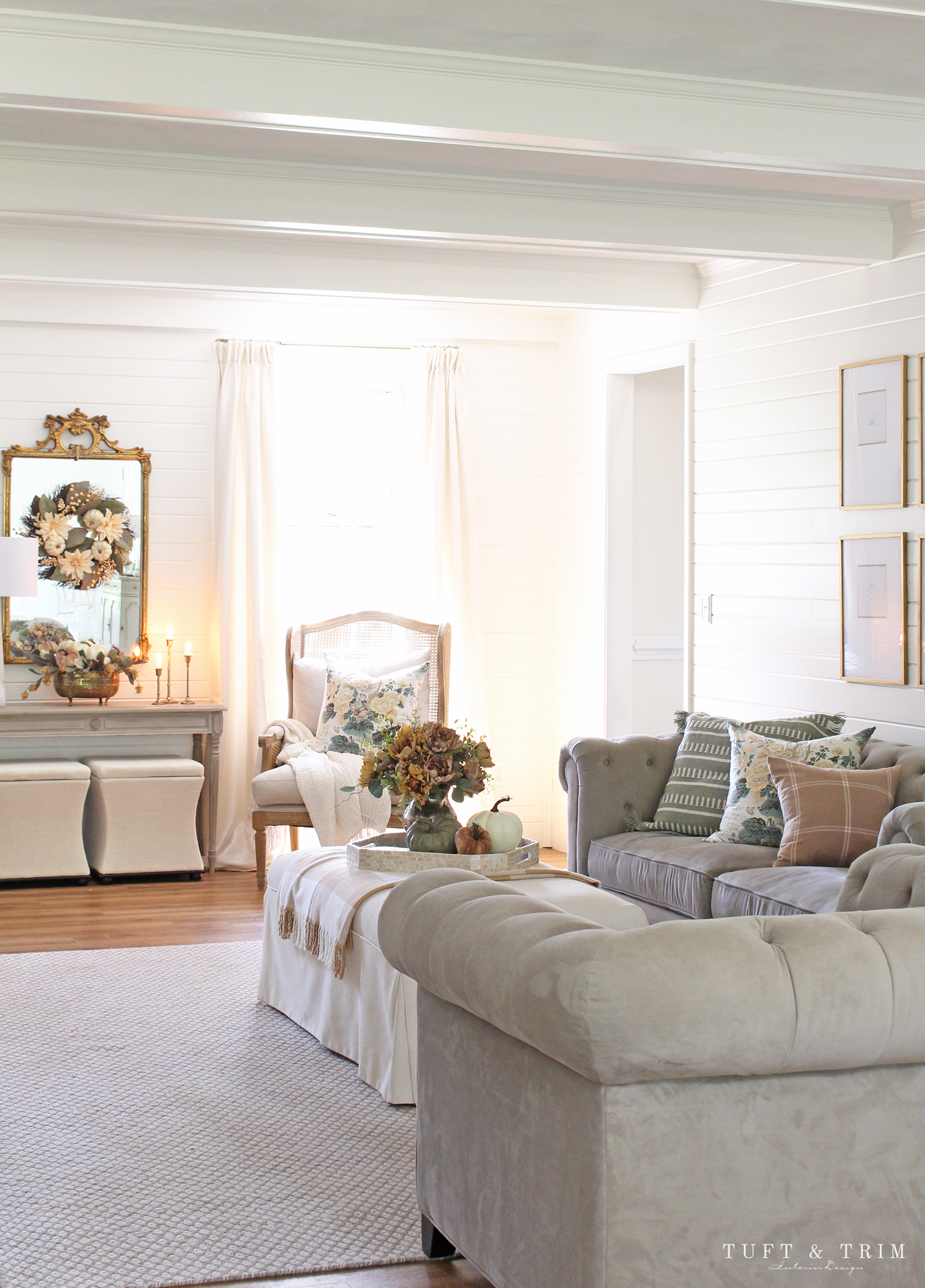 Fall Home Decor Favorites with Tuft & Trim Interior Design