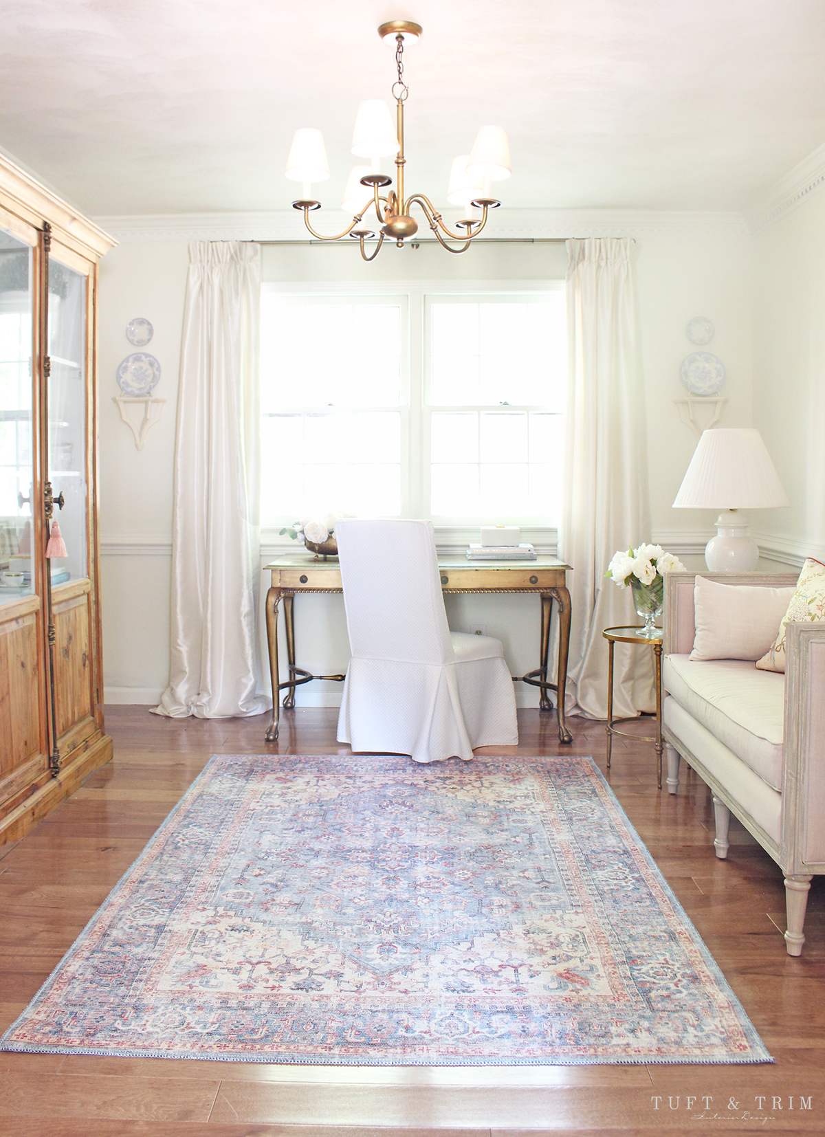 Home Office Space & Favorite Washable Rugs
