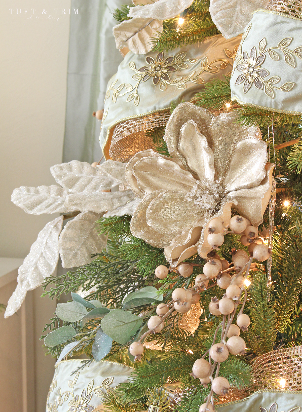 Affordable Designer Christmas Ribbon Looks for Your Tree, Elegant  Christmas Ribbon