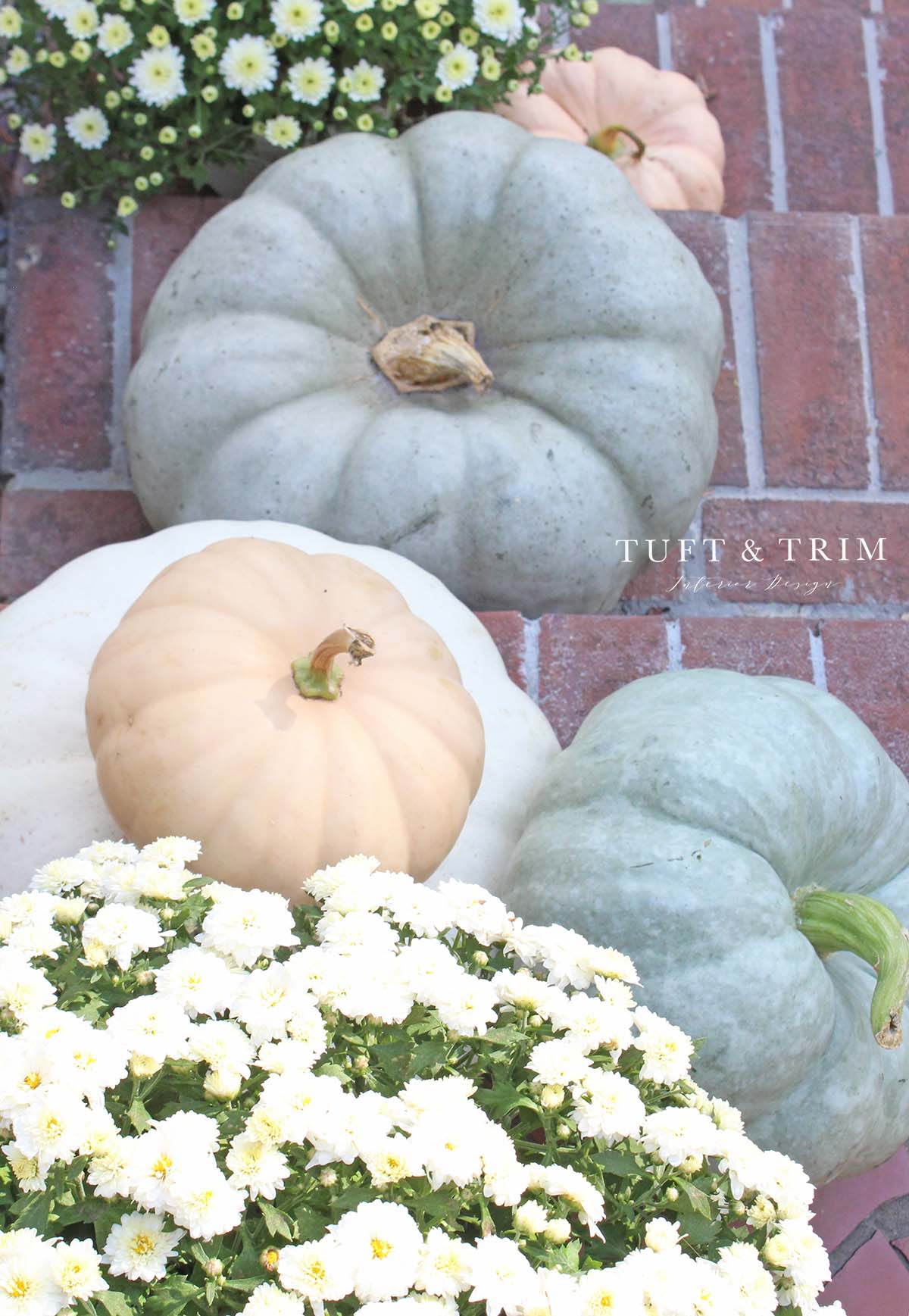 Fall Front Porch Inspiration with Tuft & Trim Interior Design