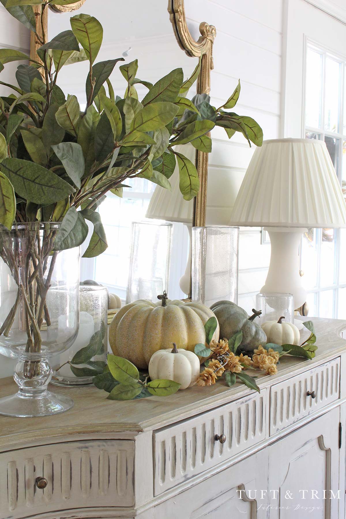 Elegant & Cozy Fall Home Tour with Tuft & Trim Interior Design