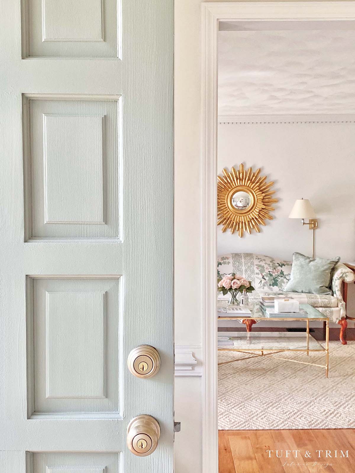 Upgrading the Home with Classic Door Hardware with Tuft & Trim Interior Design