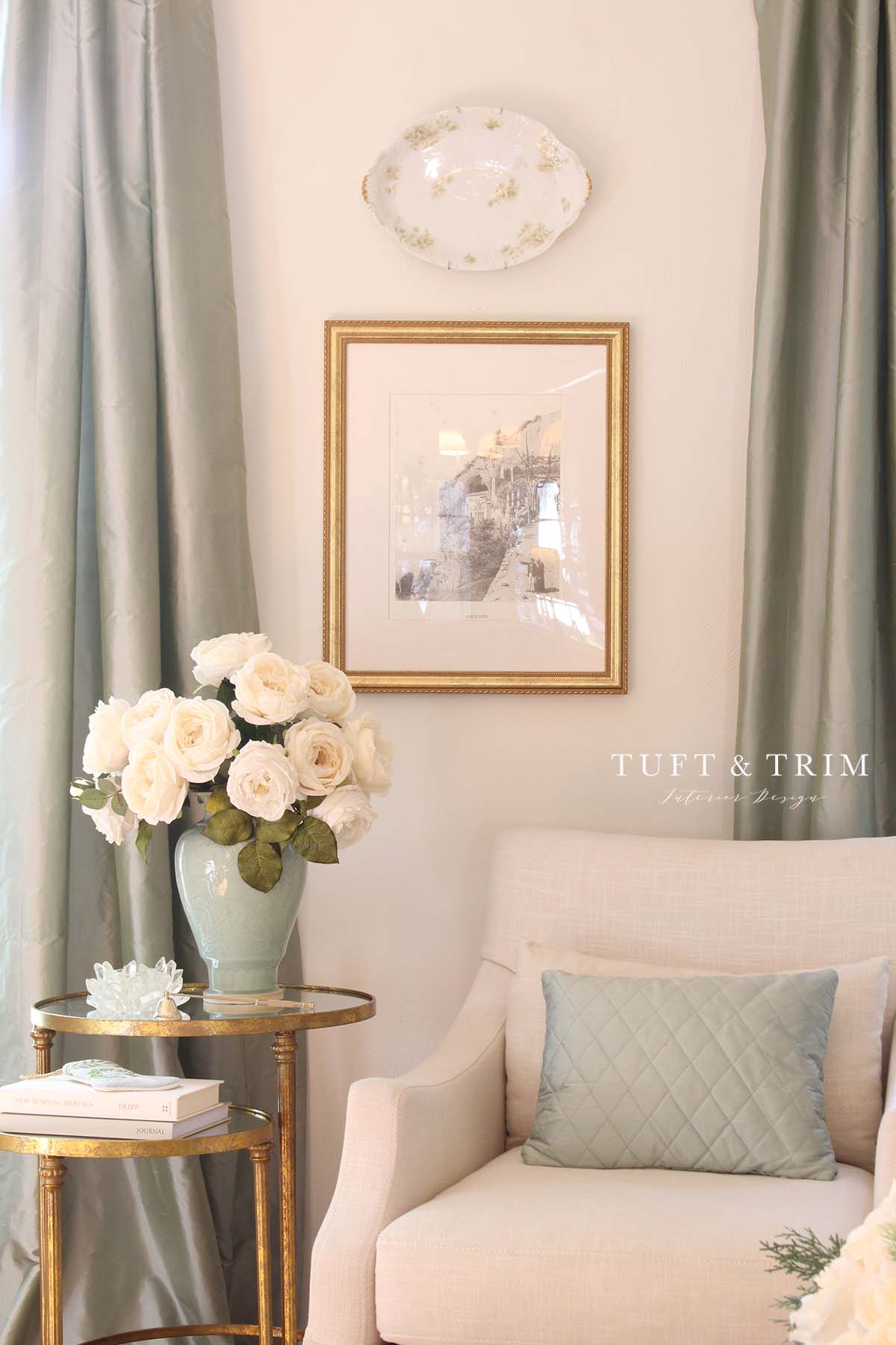 A Grandmillennial Christmas with Tuft & Trim Interior Design