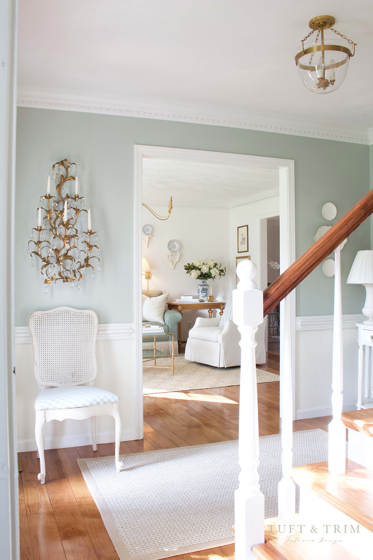 A Cape Cod Style Home Makeover: Before & After with Tuft & Trim Interior Design