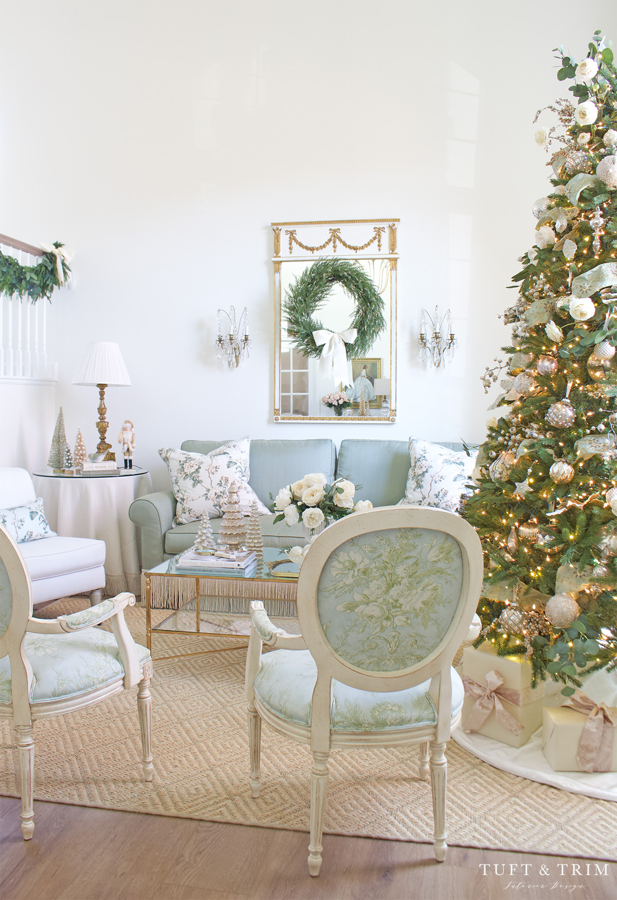 Elegant Christmas Home Styling & Inspiration by Tuft & Trim Interior Design