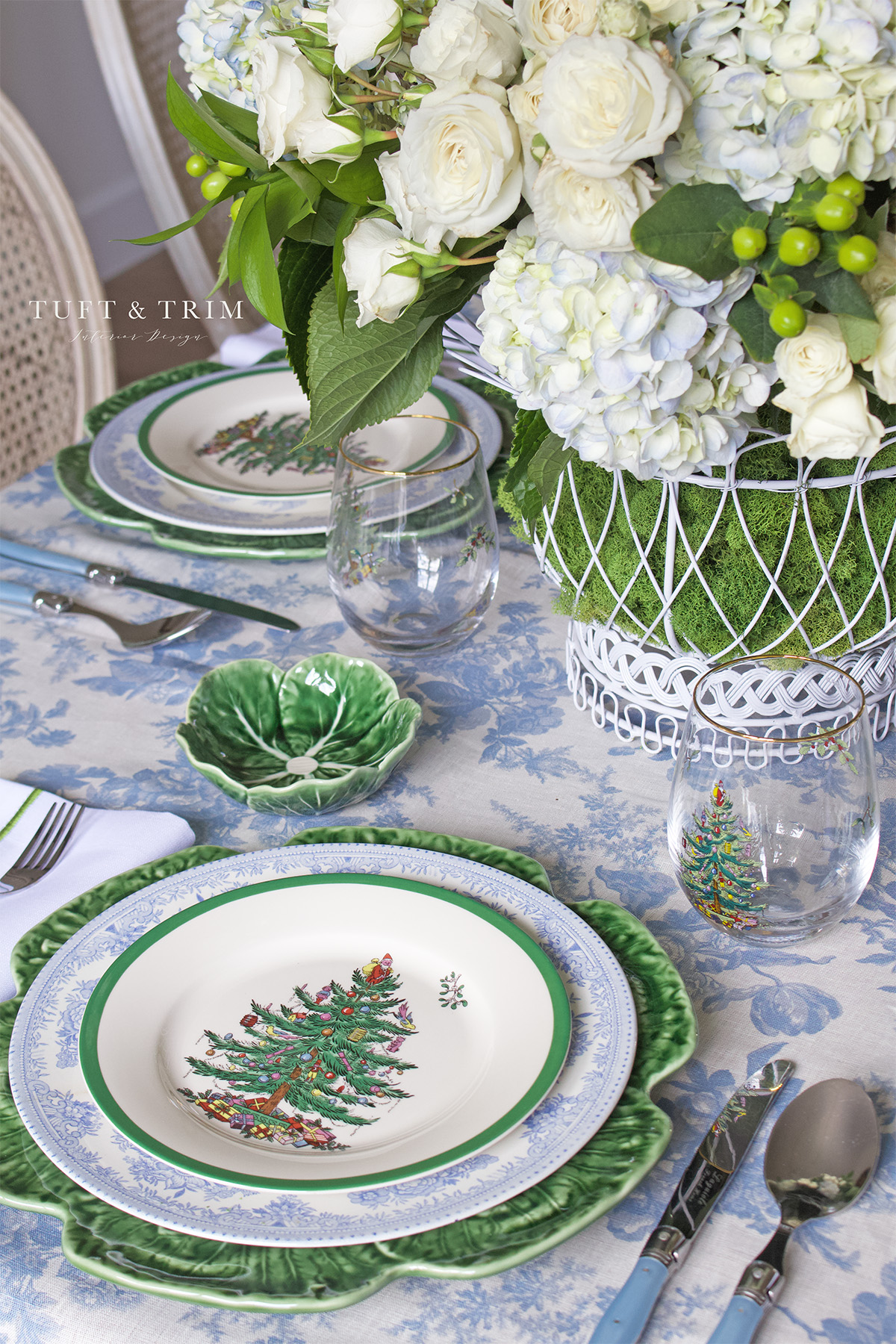 Setting the Table for the Holidays with Wayfair- Tuft & Trim Interiors