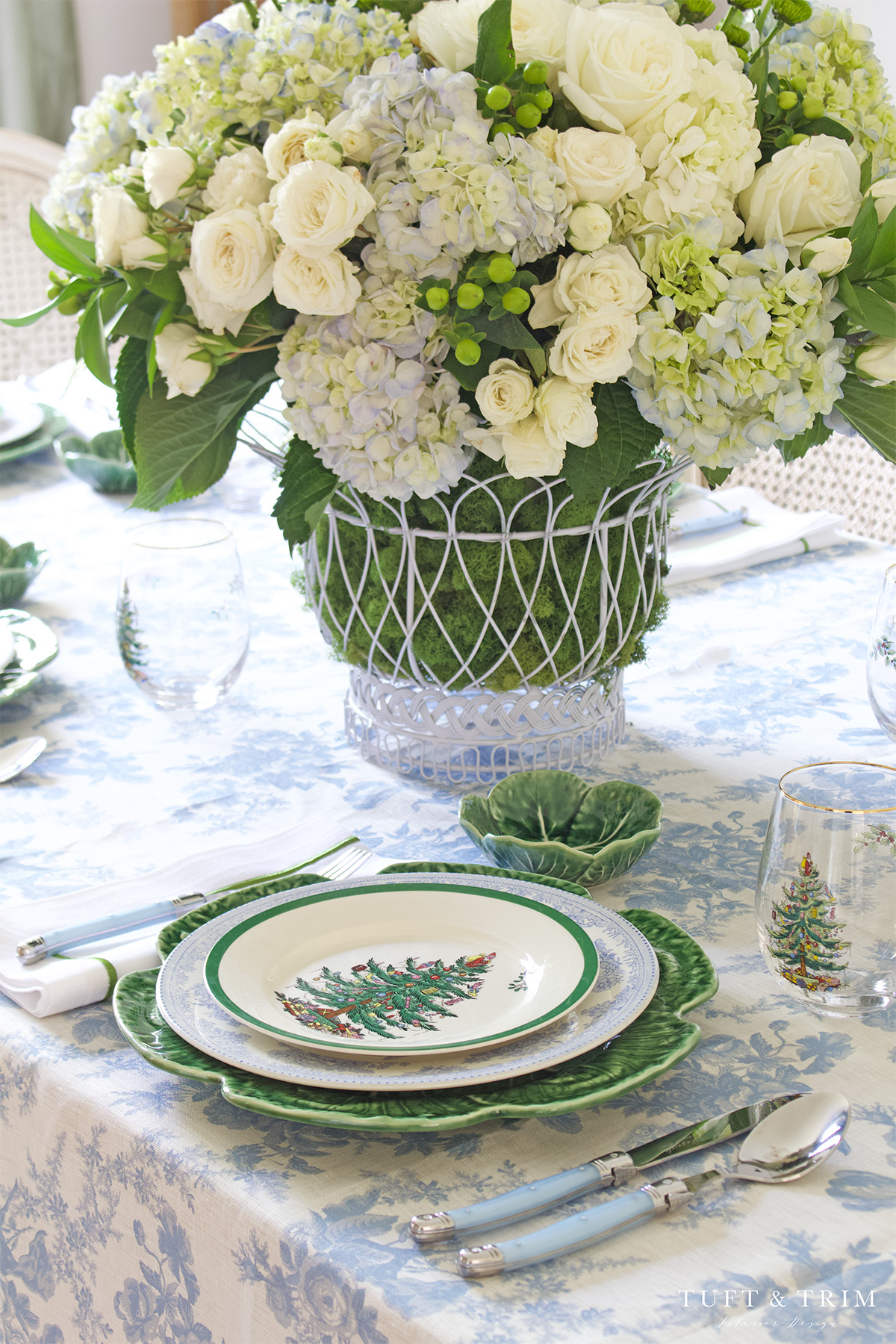 Setting the Table for the Holidays with Wayfair- Tuft & Trim Interiors