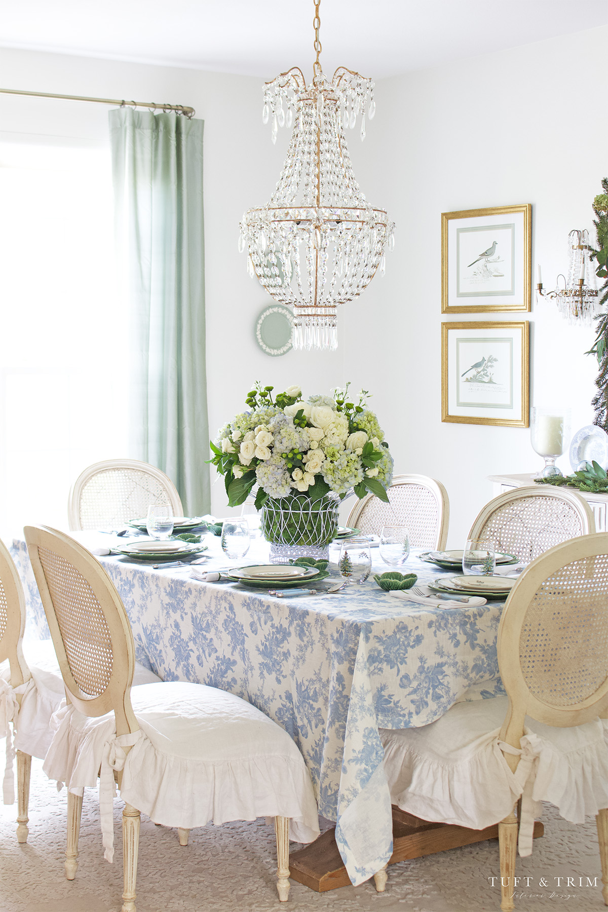 Setting the Table for the Holidays with Wayfair- Tuft & Trim Interiors