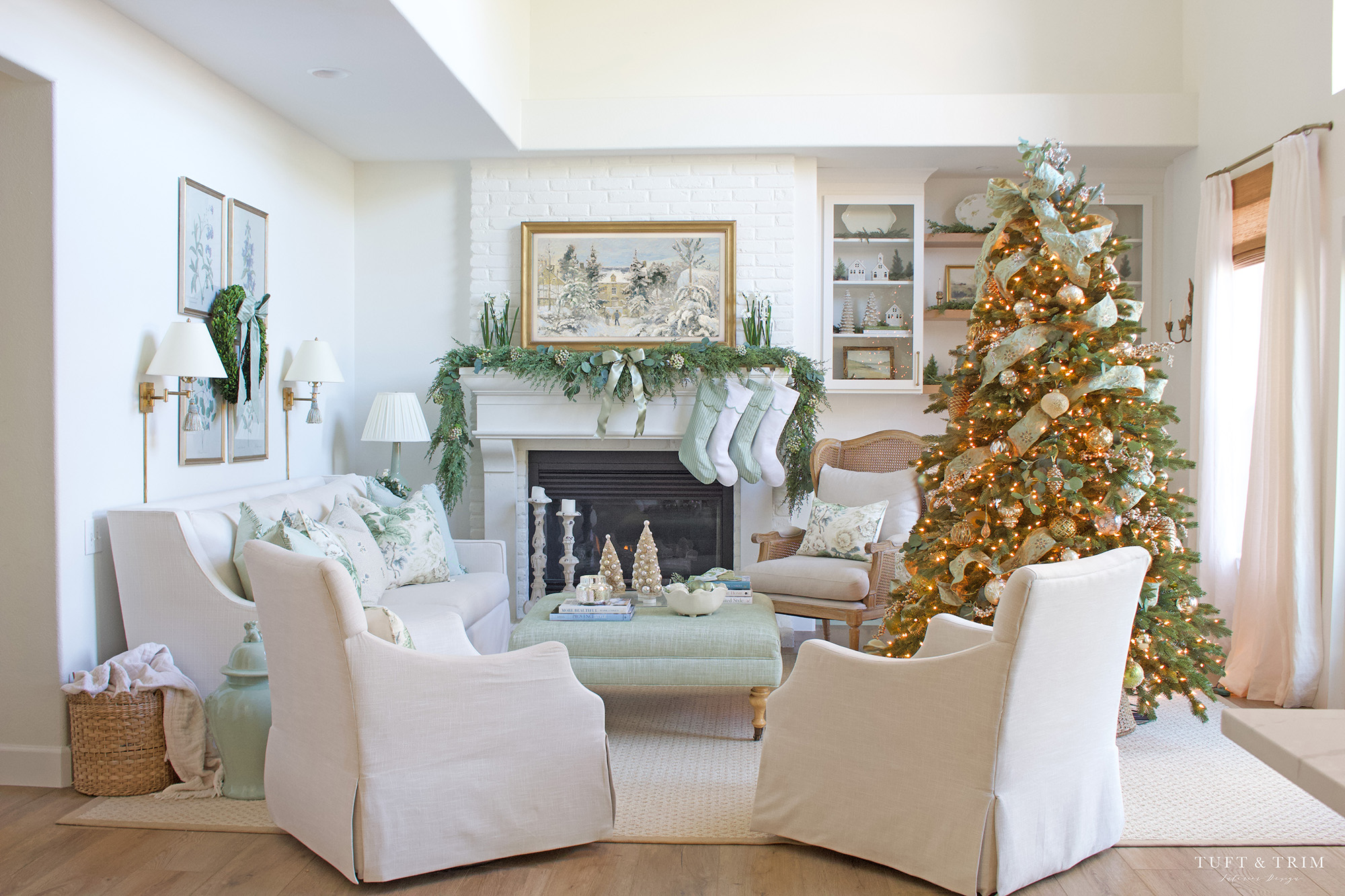 Christmas Home Tour 2024: Tuft & Trim Interiors