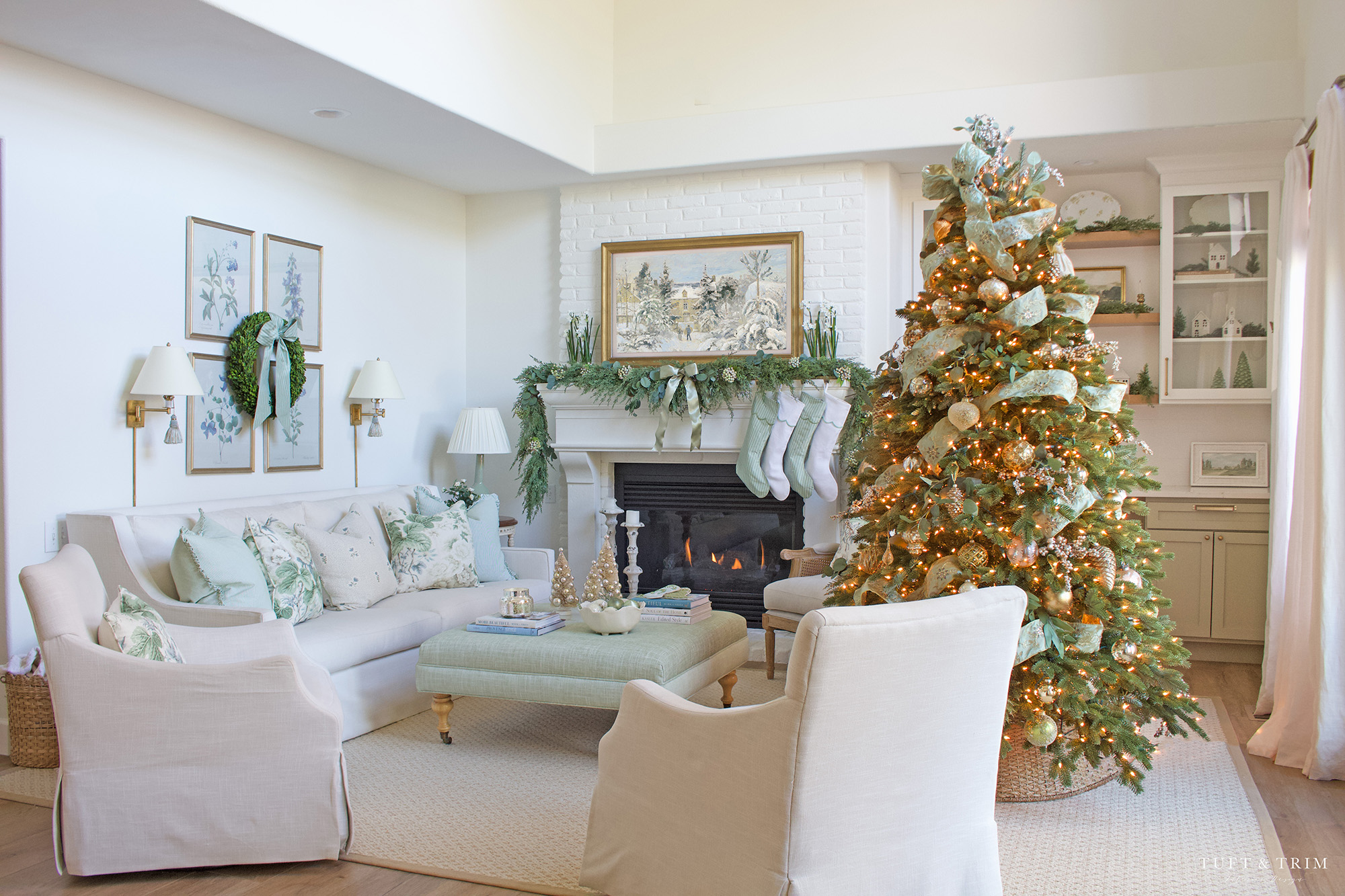 Christmas Home Tour 2024: Tuft & Trim Interiors