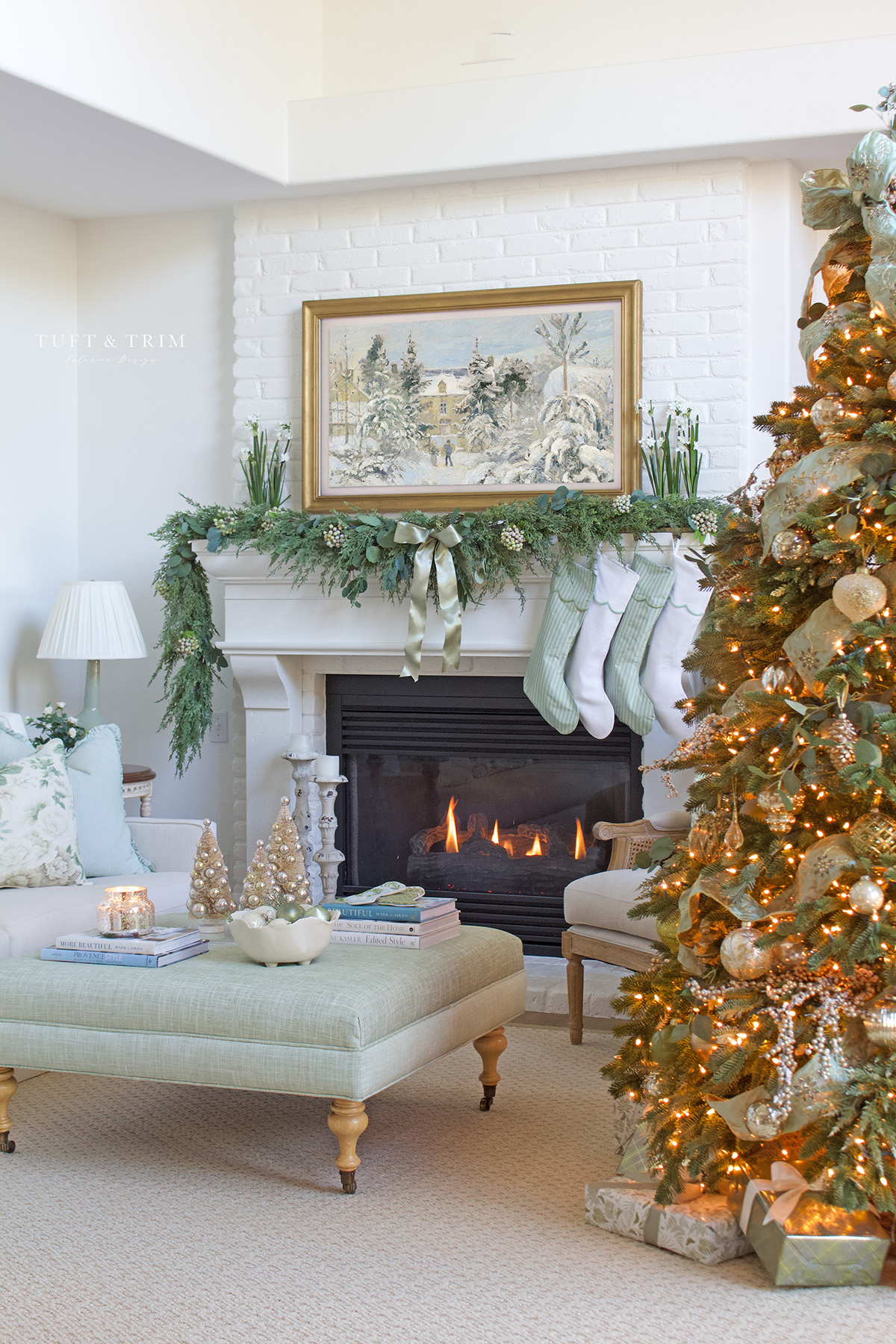 Christmas Home Tour 2024: Tuft & Trim Interiors