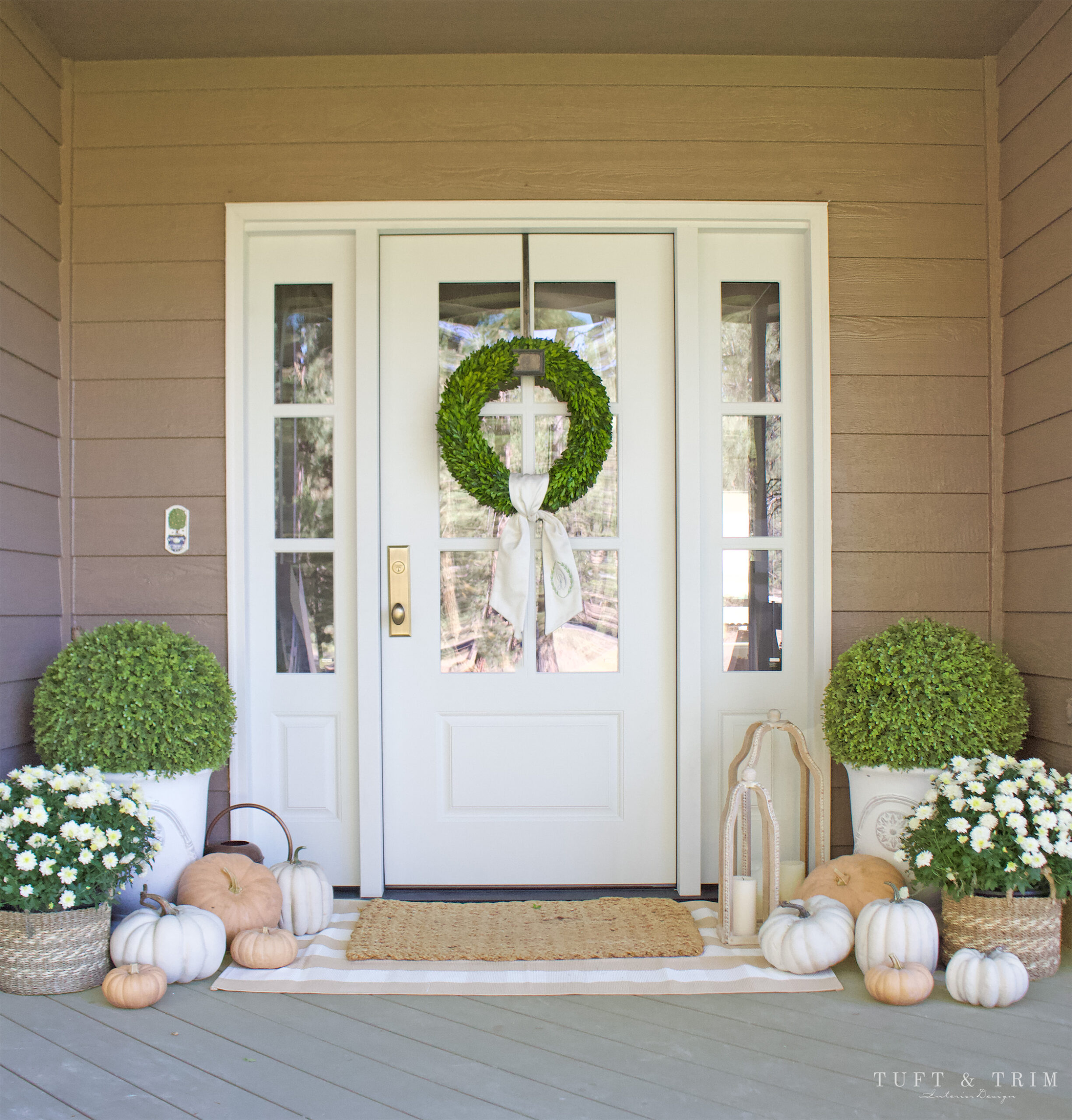 New Home: Fall Front Porch Makeover