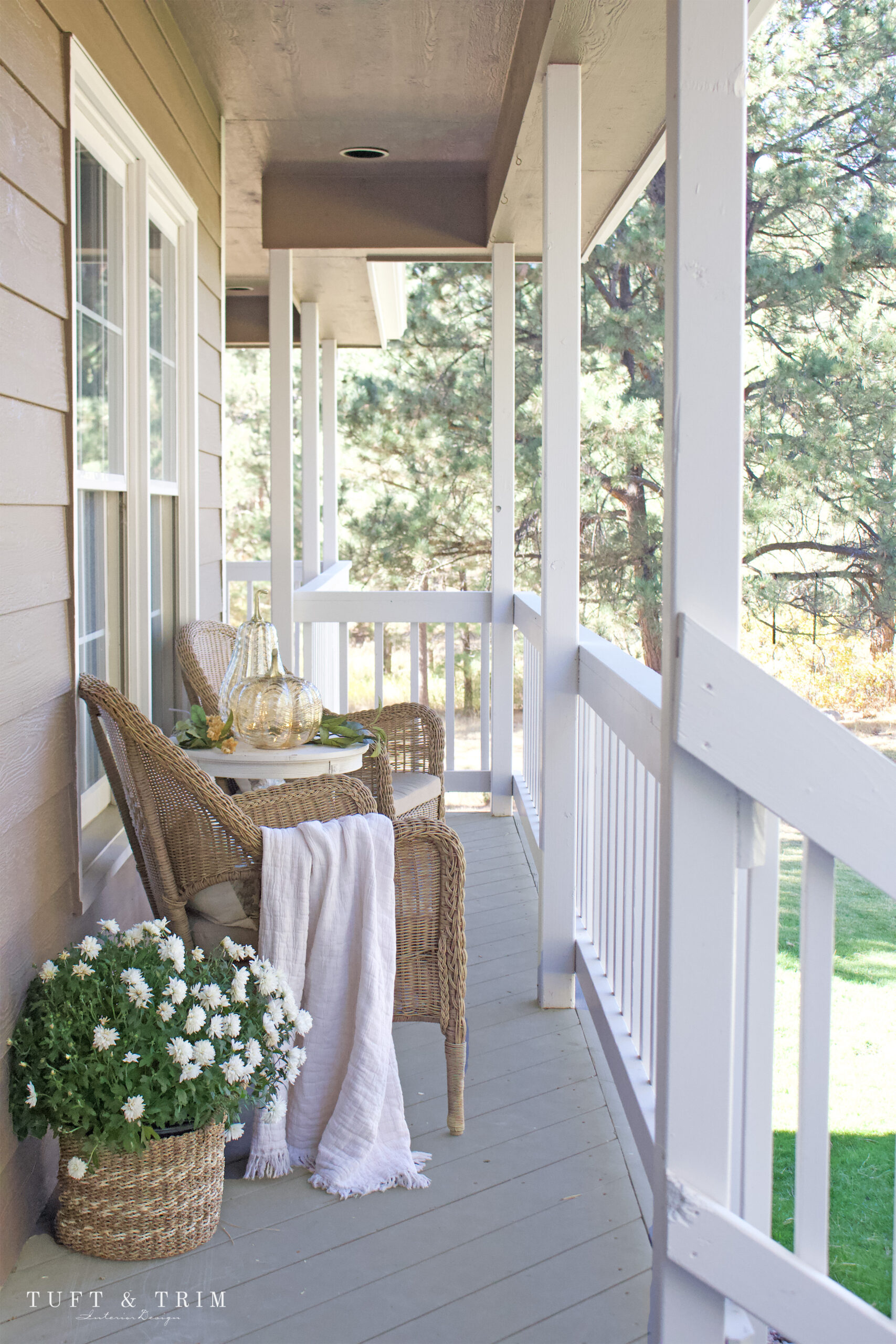 New Home: Fall Front Porch Makeover