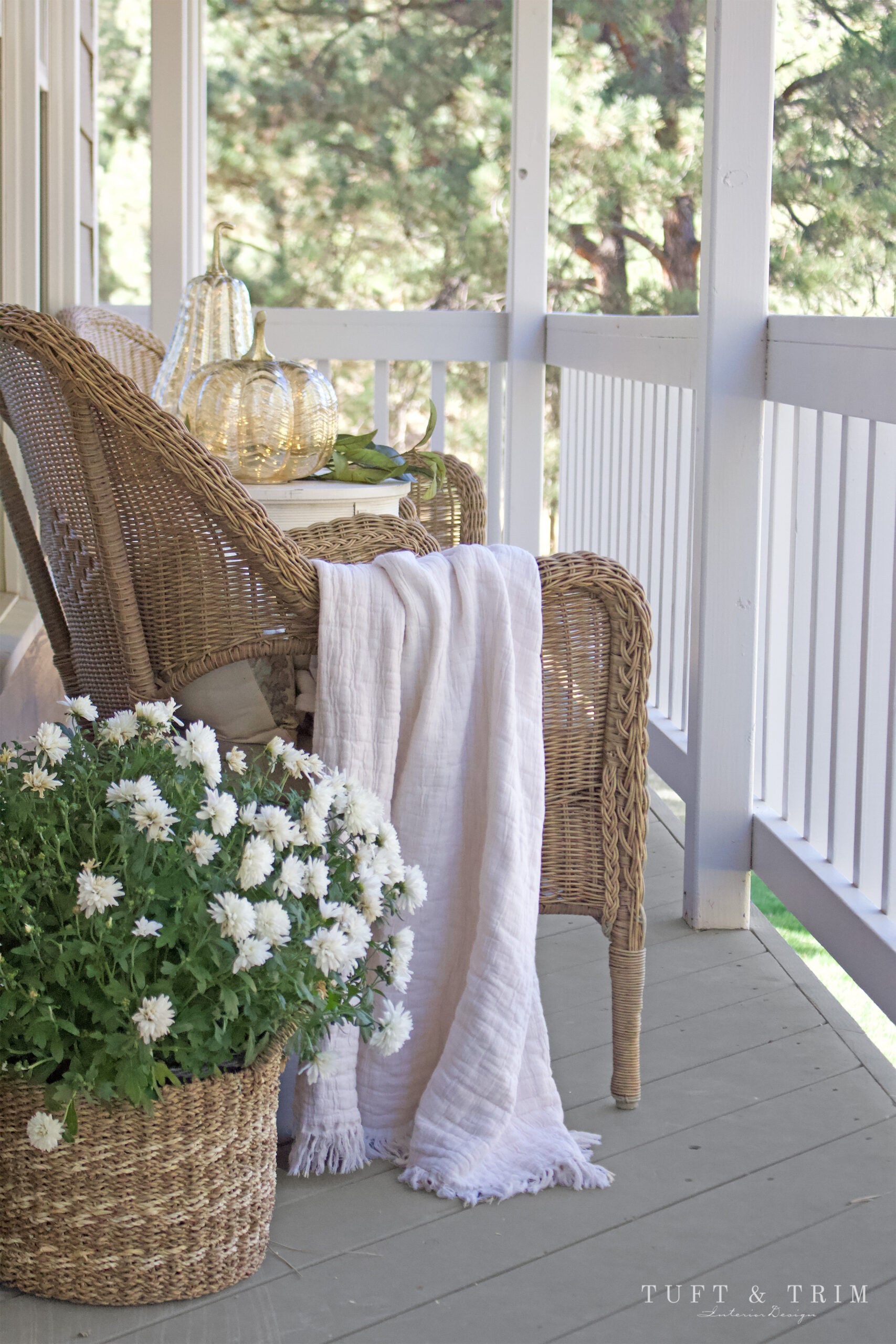New Home: Fall Front Porch Makeover
