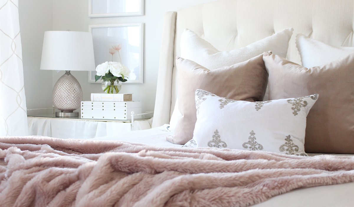 Room Design Reveal: Elegantly Blush