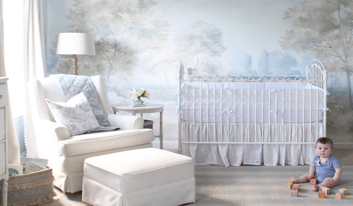 A Whimsical Nature Themed Nursery fit for a Prince