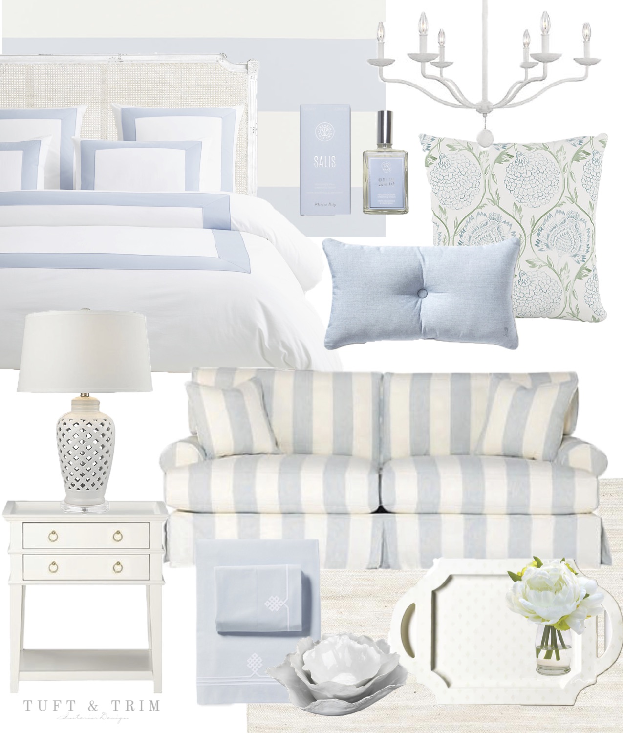 Friday Favorites: French Blue & Cottage White