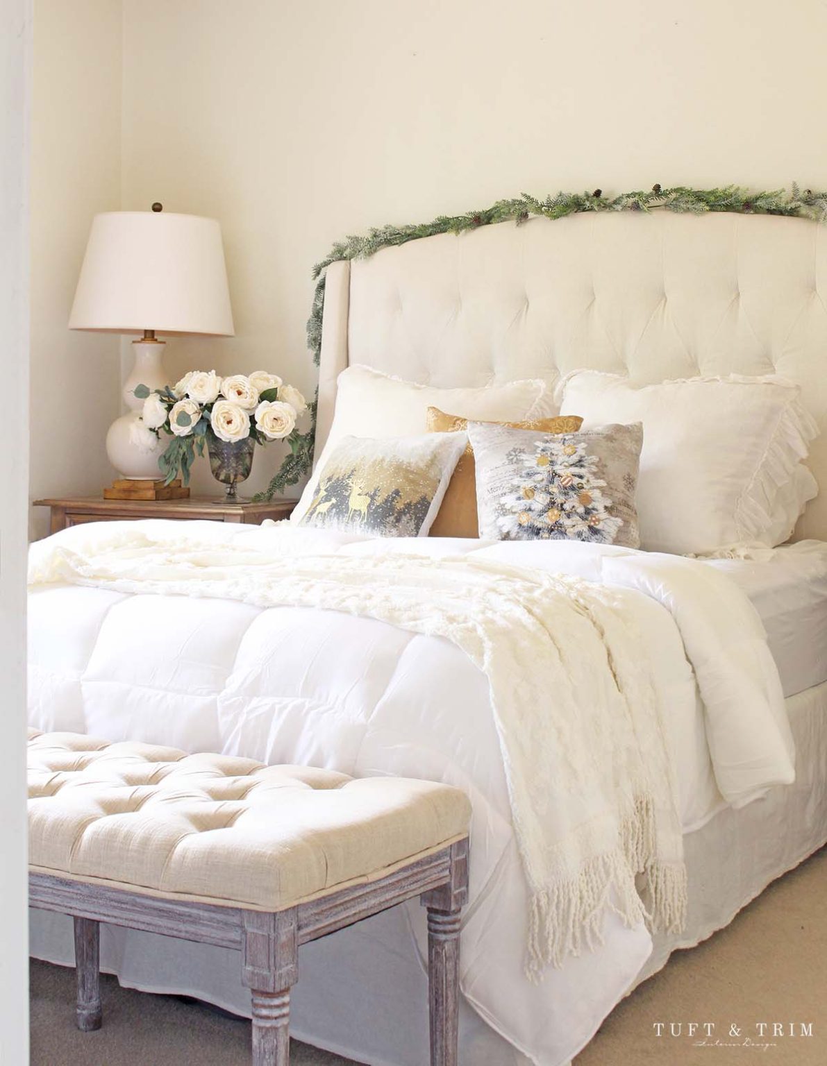 Cozy Holiday Bedroom Essentials - Tuft & Trim