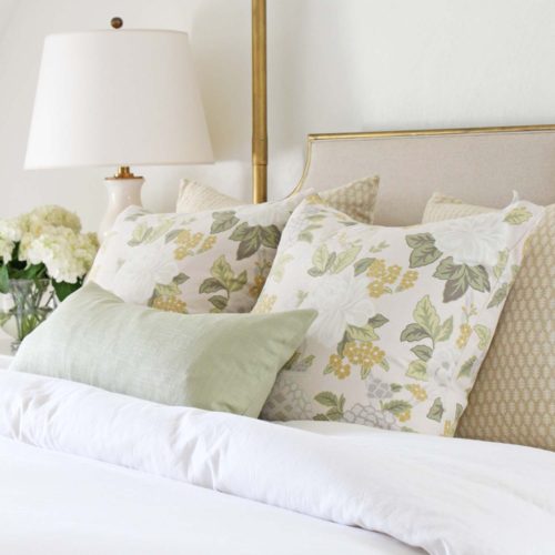 Designer Pillows & Styling Tips for Spring